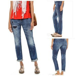 Madewell Slim Boyjean Distressed Breakers 27x30